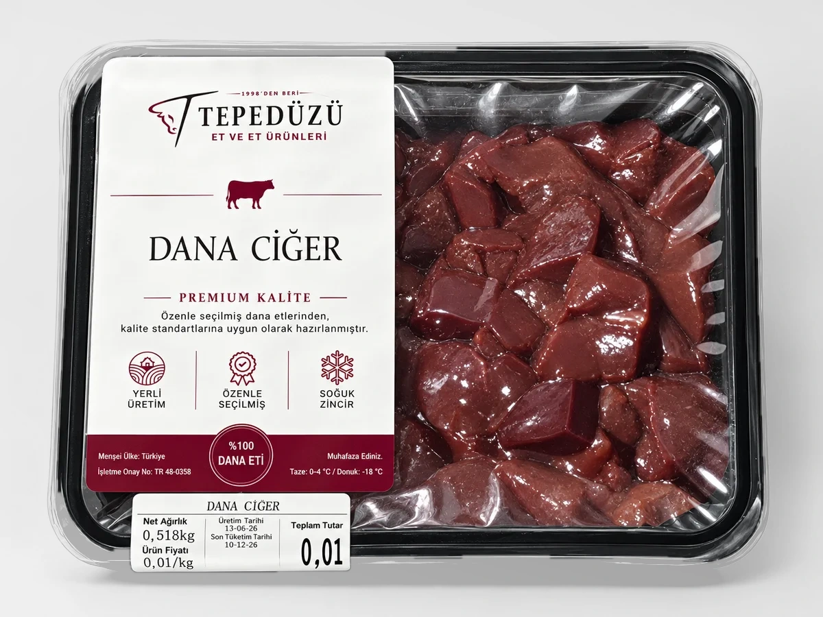 Tepedüzü Dana Ciğer
